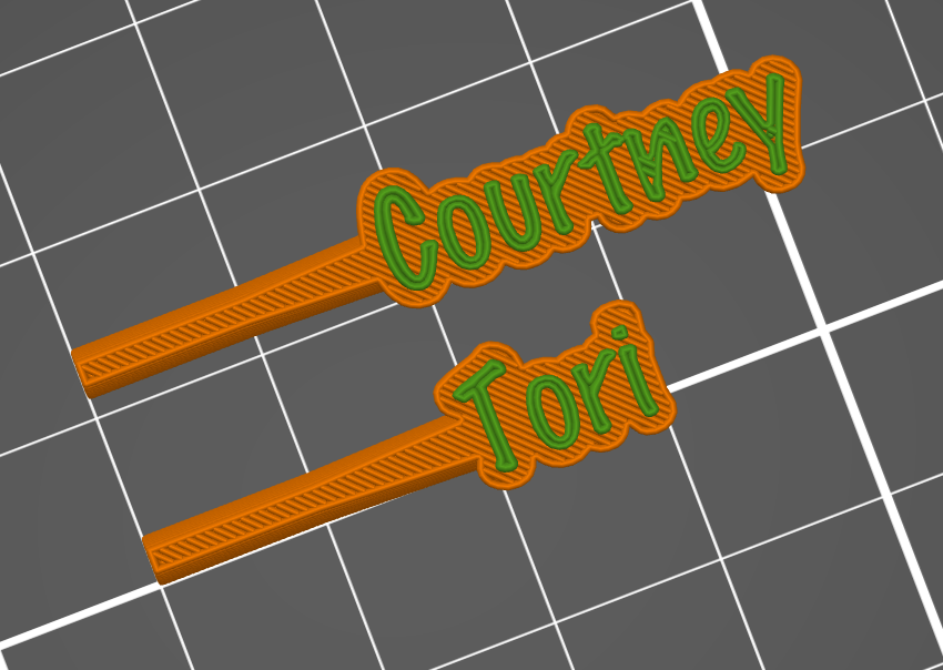 Personalized Cribbage Pegs