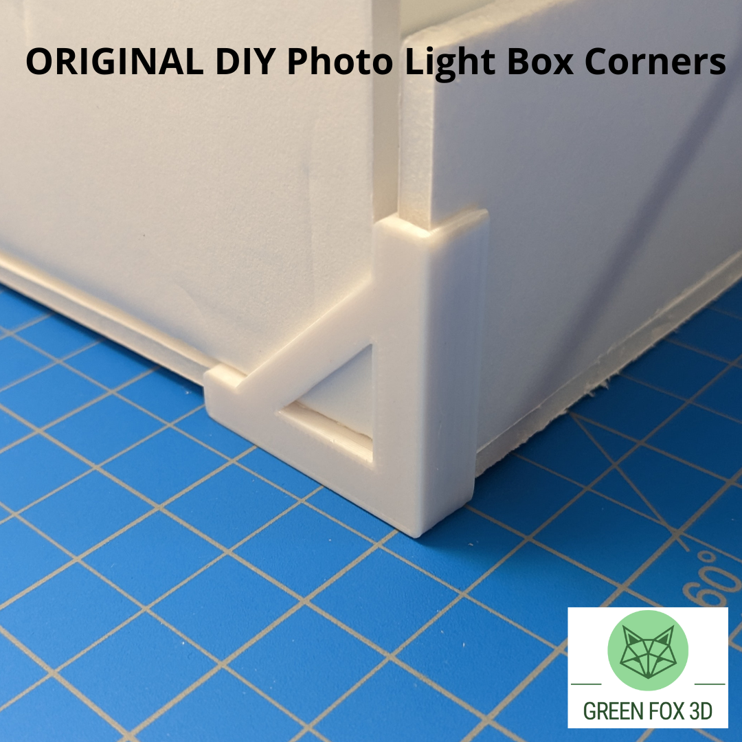 DIY Photo Light Box Corners {set of 8}