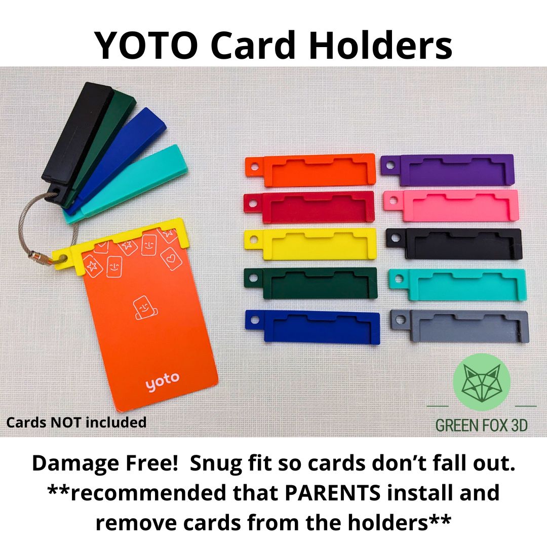YOTO Card Holders - set of 5