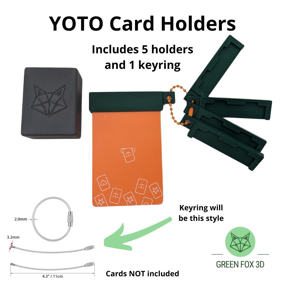 YOTO Card Holders - set of 5