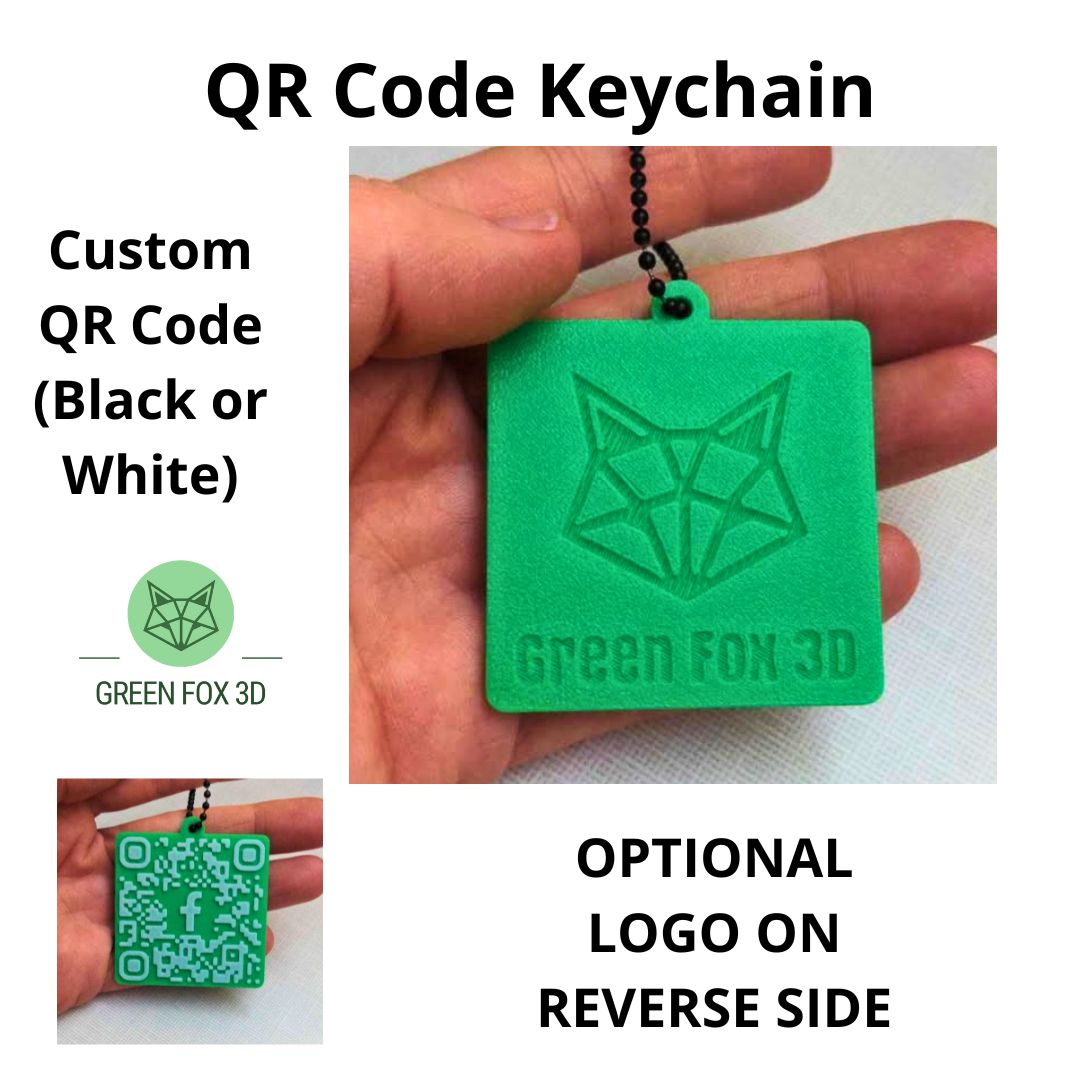 QR Code Keychain