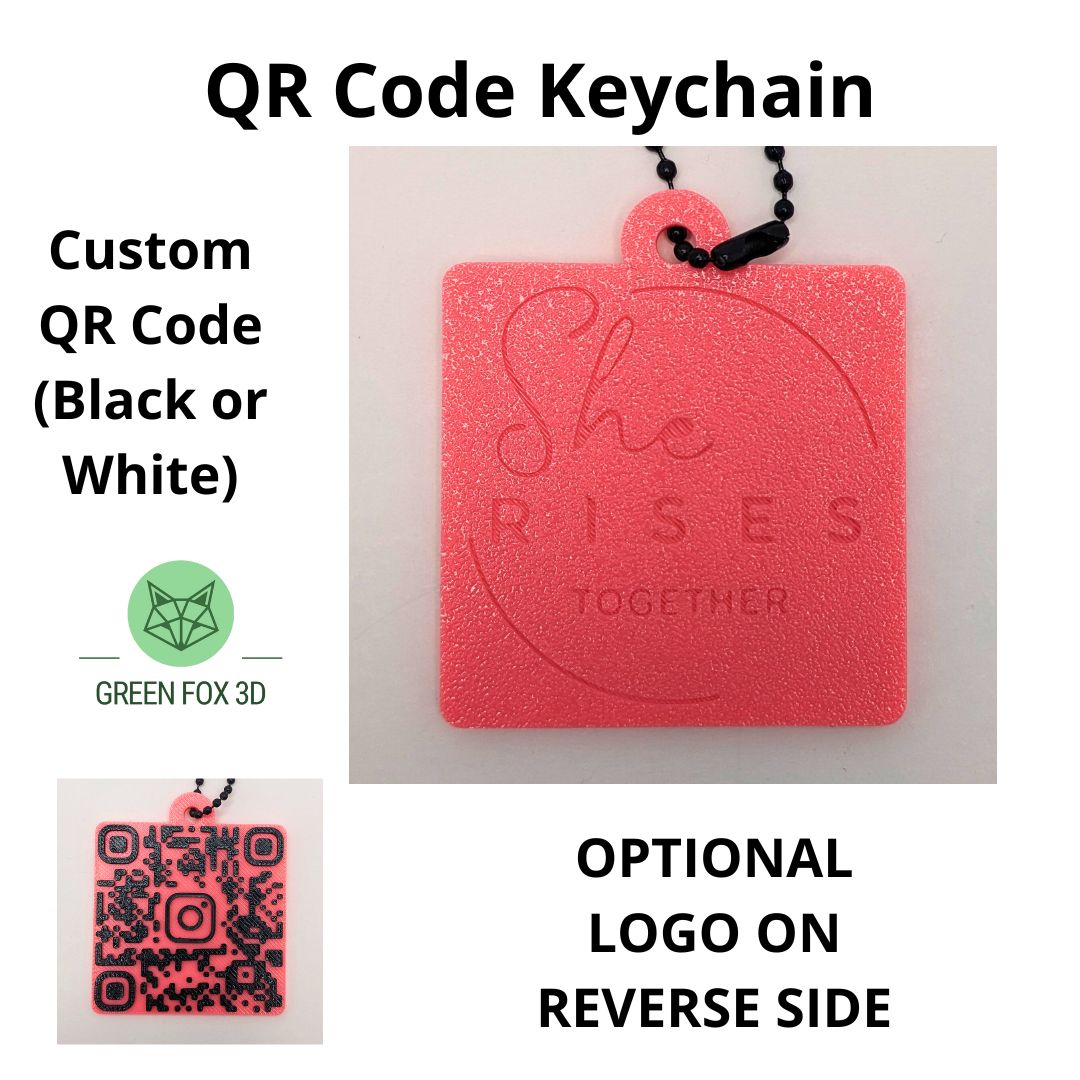 QR Code Keychain