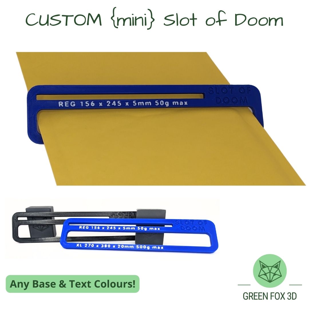 Canada Post Slot of Doom Mail Sizer {oversized lettermail sizer}