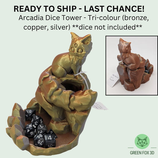 RTS - Arcadia Dice Tower Premium