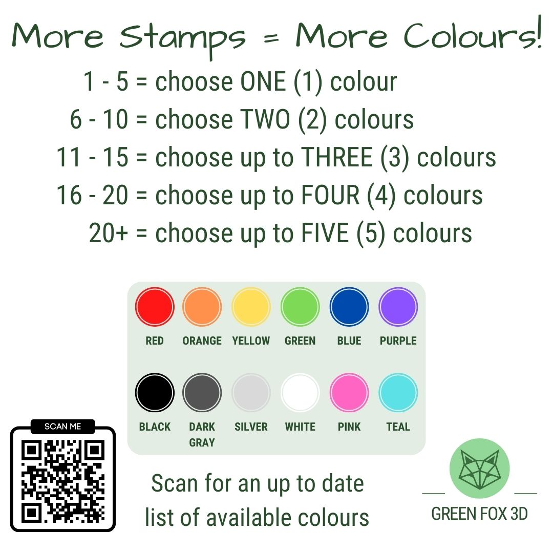 Name Stamp + Play-Doh Party Favours
