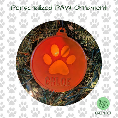 Personalized Holiday Ornament - Pets