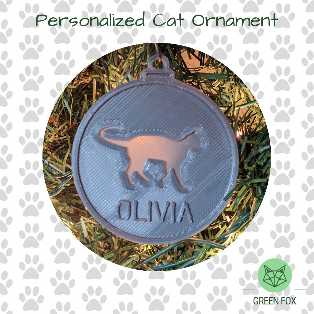 Personalized Holiday Ornament - Pets