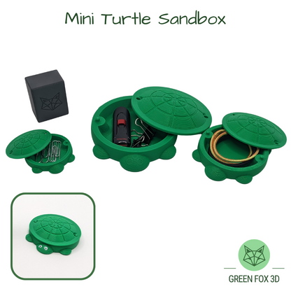 Mini Turtle Sandbox Storage