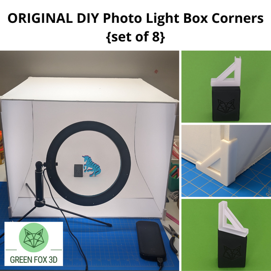 DIY Photo Light Box Corners {set of 8}