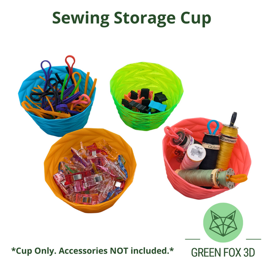 Sewing Storage Cup {AFA Matte Black Collection}