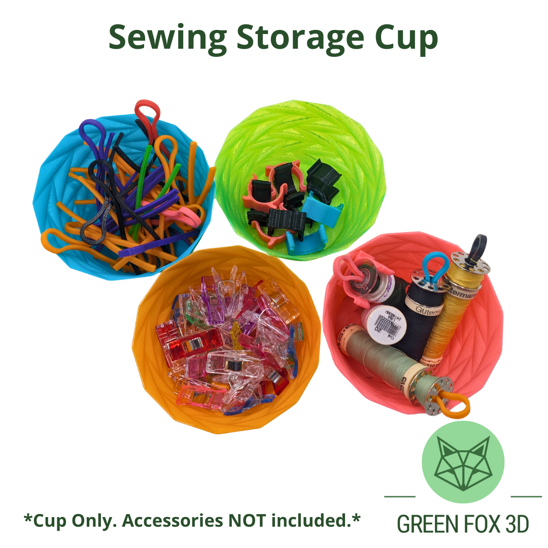 Sewing Storage Cup {AFA Matte Black Collection}