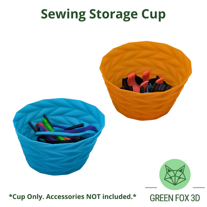 Sewing Storage Cup {AFA Matte Black Collection}