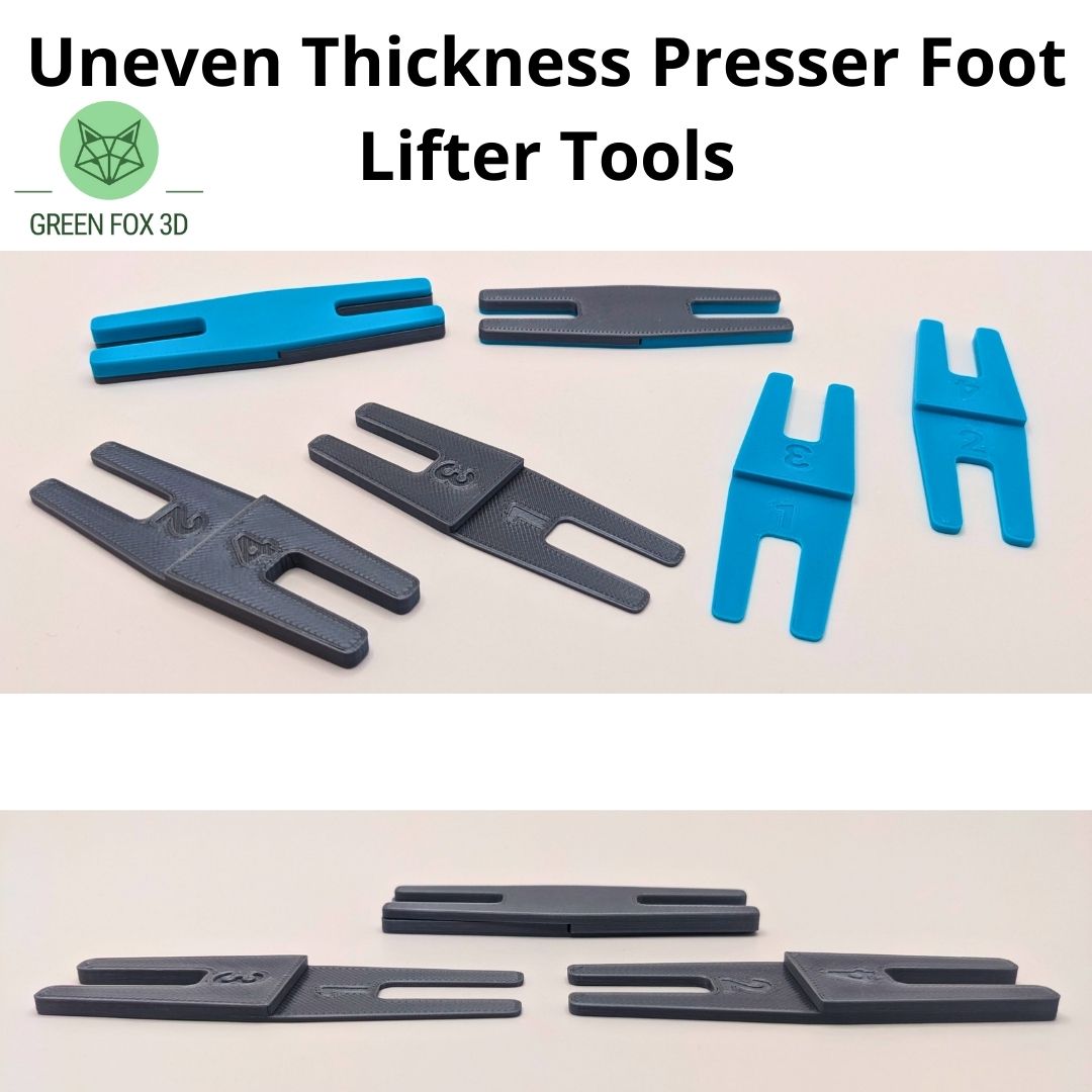 Uneven Thickness Presser Foot Lifter Tool {set of 2}