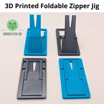 Foldable Zipper Jig {AFA matte black collection}