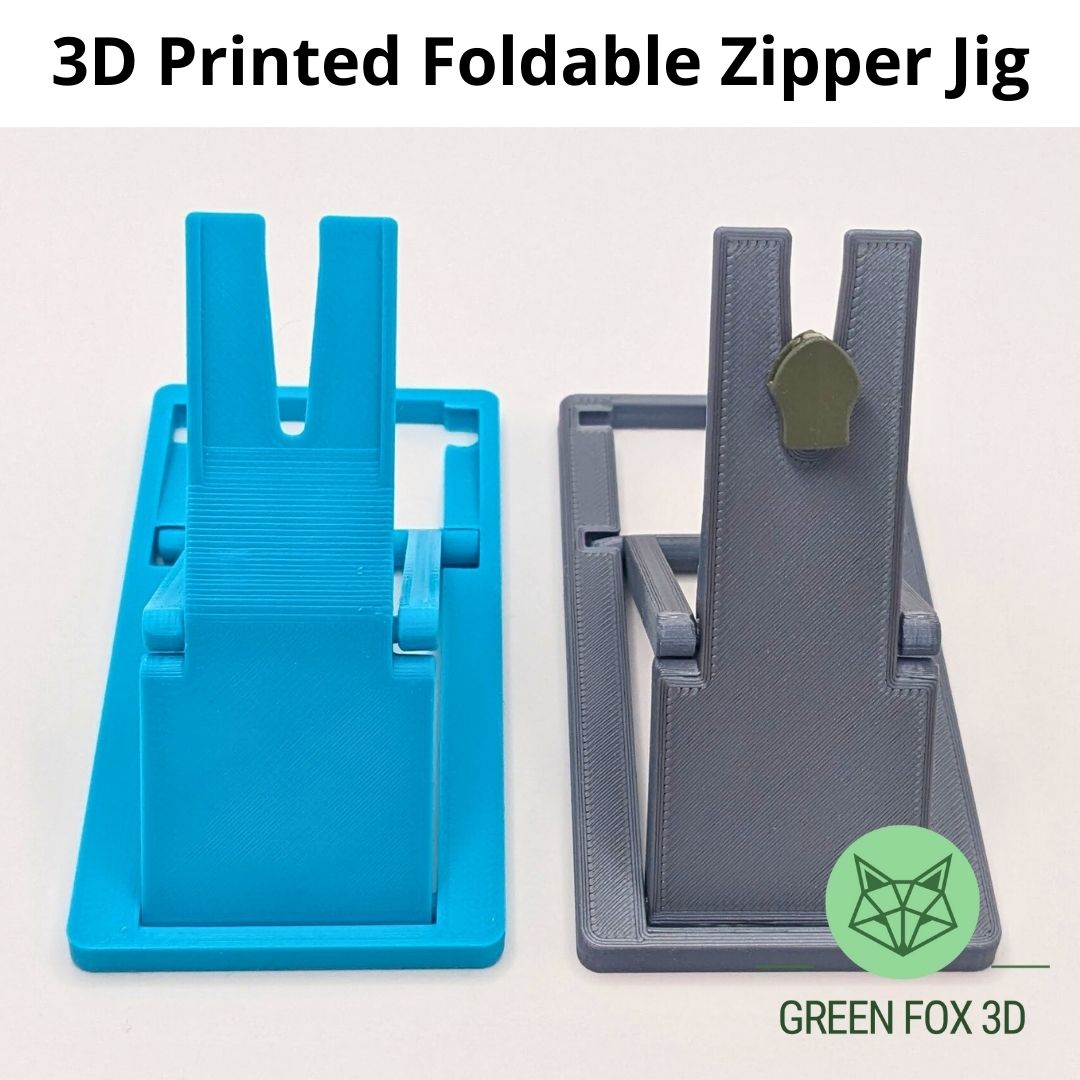 Foldable Zipper Jig {AFA matte black collection}