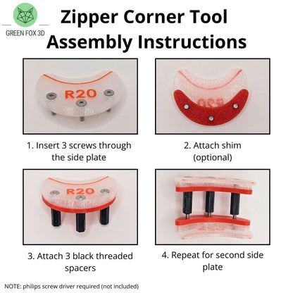 Zipper Corner Tool