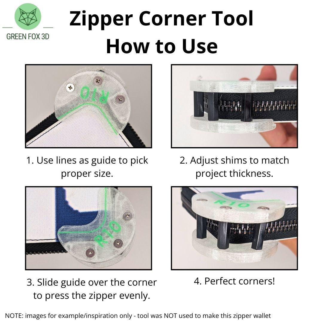 Zipper Corner Tool