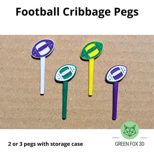 Football Cribbage Pegs