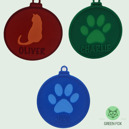 Personalized Holiday Ornament - Pets