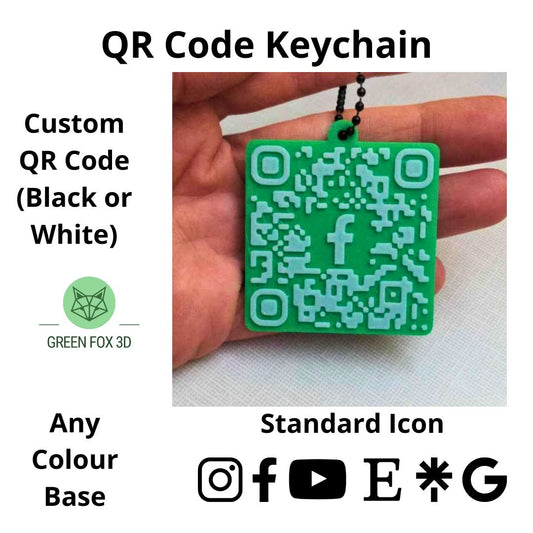 QR Code Keychain