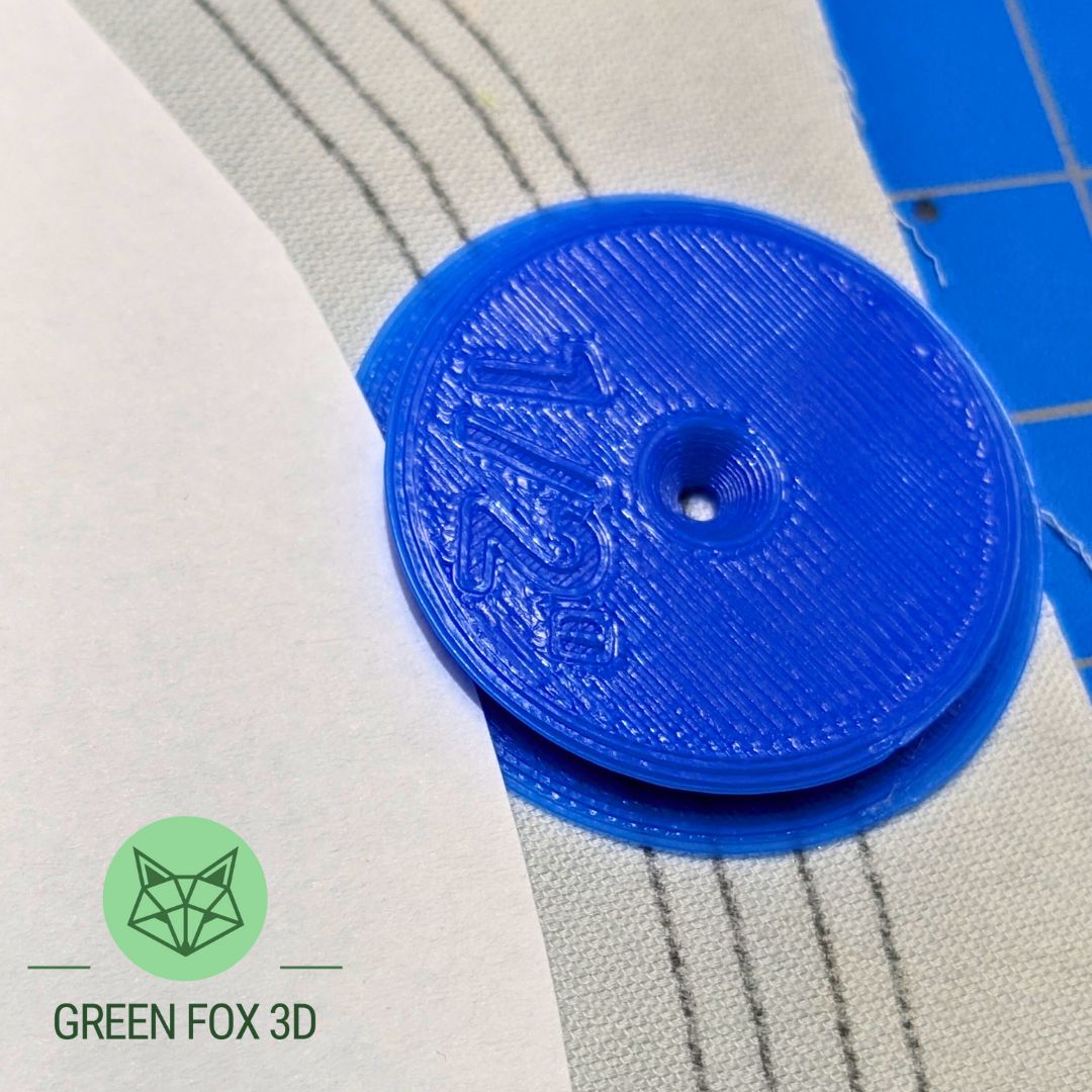 Seam Allowance Pattern Tracing Discs