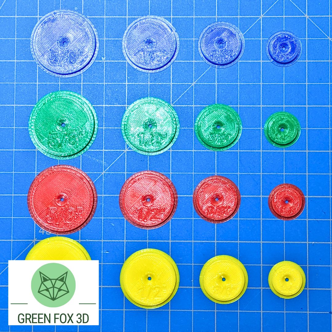 Seam Allowance Pattern Tracing Discs