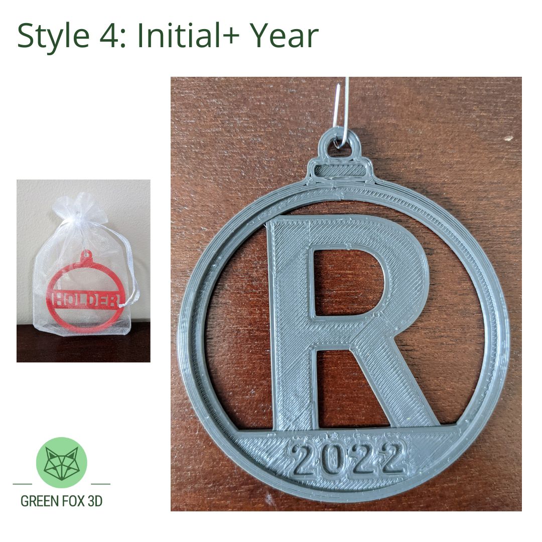 Personalized Holiday Ornament